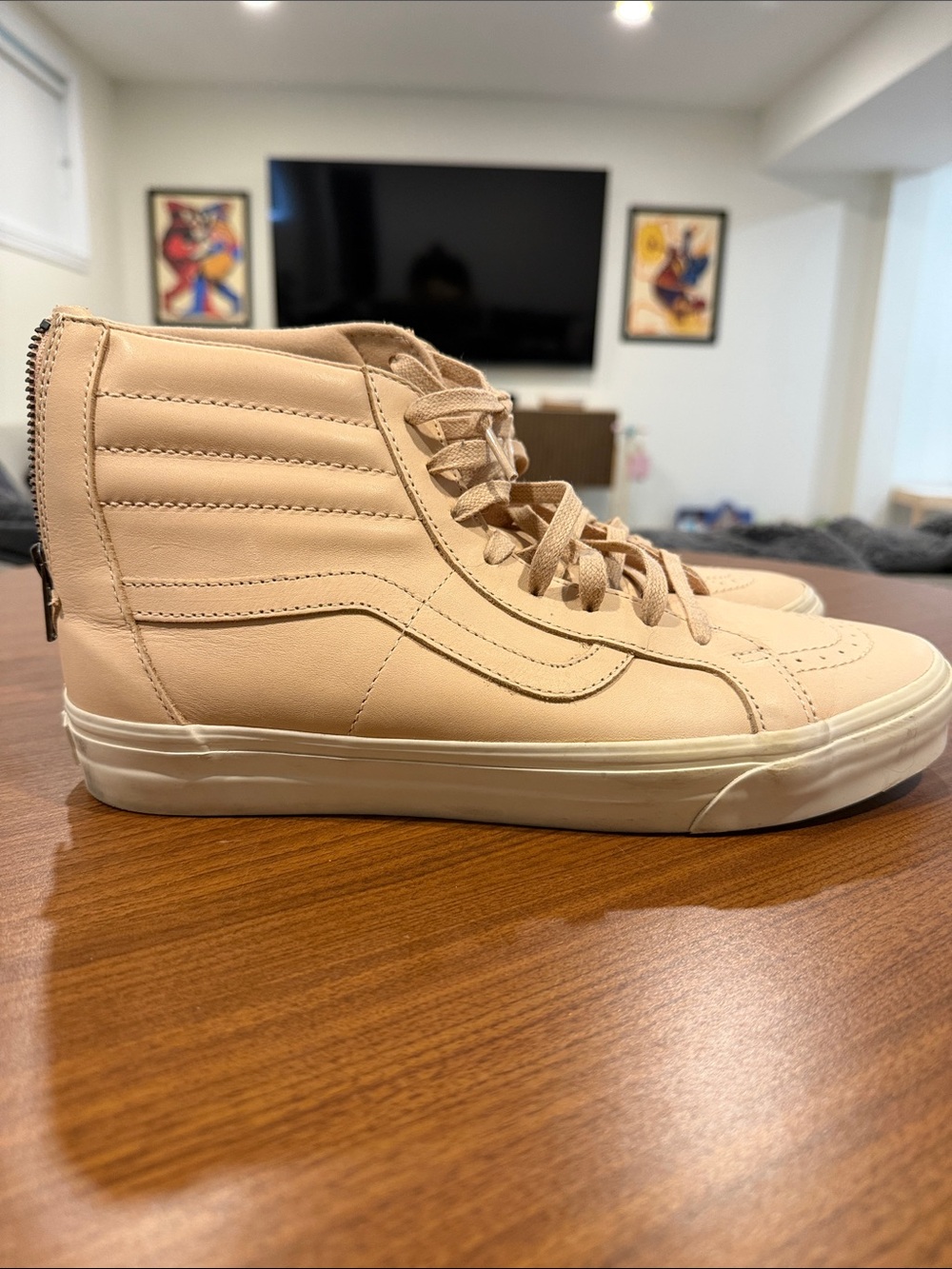 Vans Sk8-Hi Reissue Zip 'Veggie Tan' - Men’s - Size 10.5